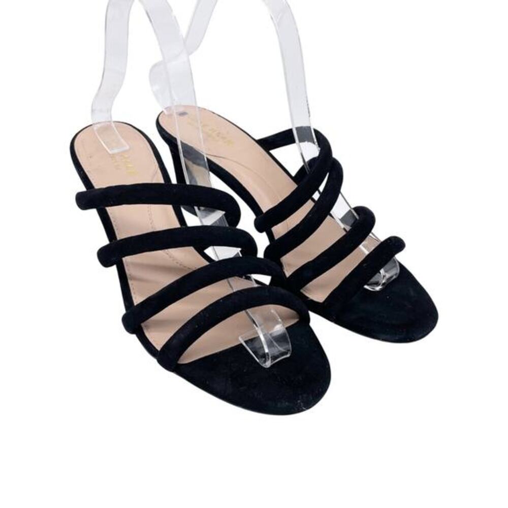 Cole Haan Women's Adella Heeled Dress Sandals Black‎ Size 8.5B